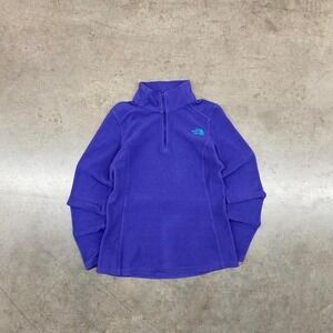 Women's The North Face purple fleece Size XS‎
